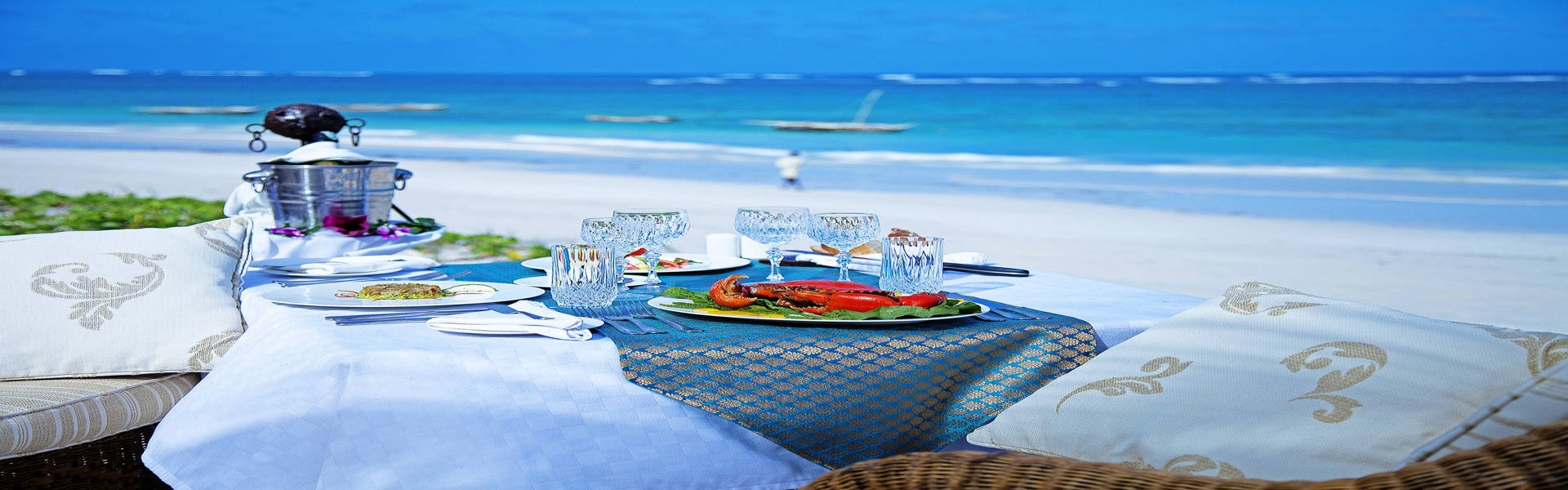 Afro Chic - beach side lunch